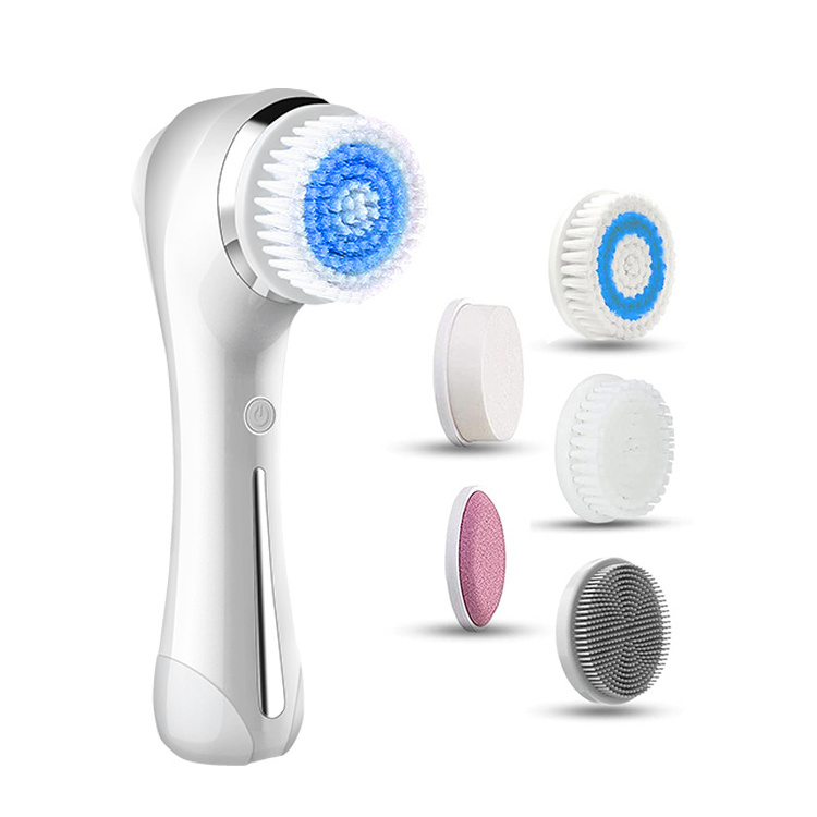 High Quality Spin 2In1 3 In 1 6 7 Face Washing Instrument Facial Cleansing Brush 2022