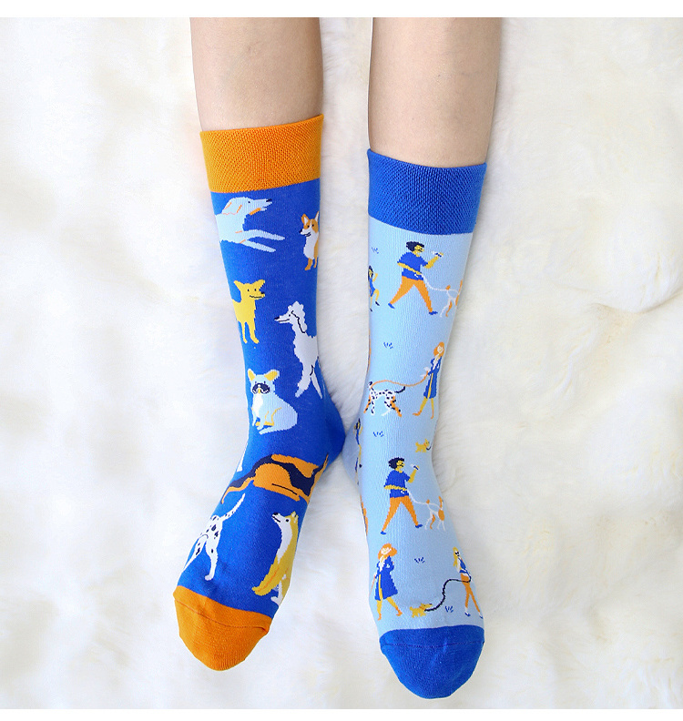 Best Selling best men's tube socks crew woman tube sock bulk wholesale cartoon sports socks