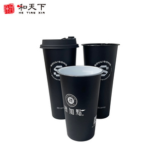 Cold Drinks Bubble Cups Printing PP Plastic Lemonade Drinking Milktea Cups