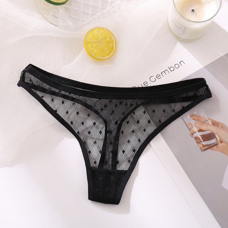 Ladymate ODM/OEM petites culottes transparentes a dentelles underwear panties T-back thongs low waist women lace  panty