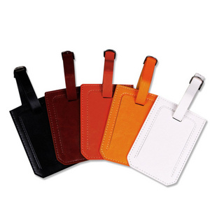 custom premium genuine leather  mr mrs luggage tags