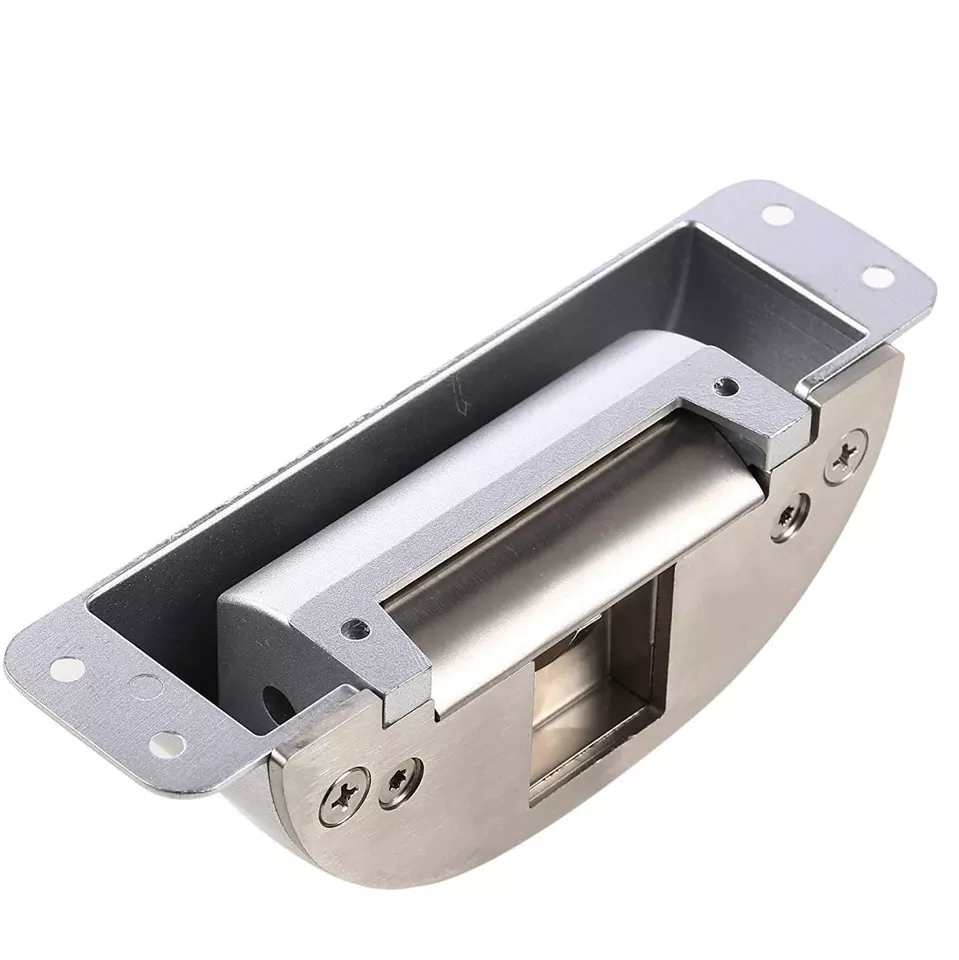 Electric Strike Lock for Double Door Access Control Fire Exit Emergency Door Panic Push Bar