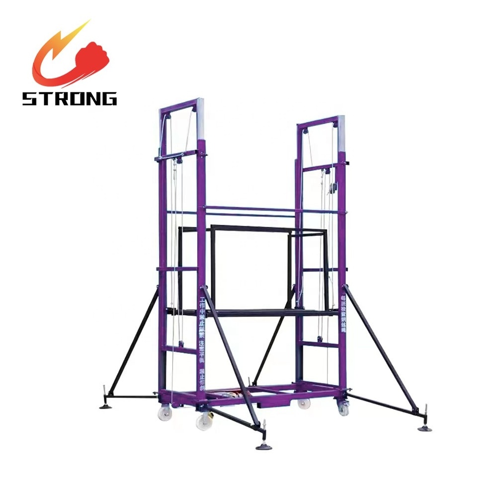 Made In China Electric Scaffold Lift Scissor Lift Electric Lifting Scaffold 2meters to 4 meters