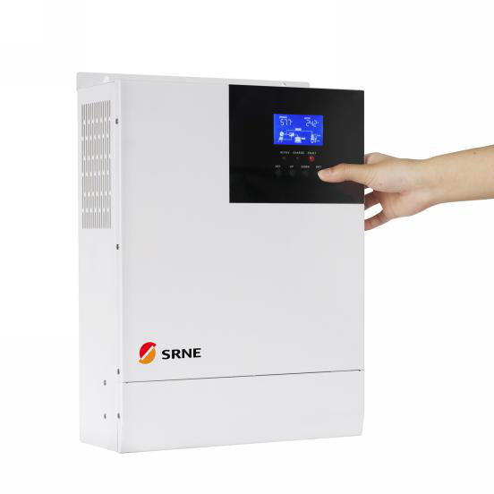 SRNE High-quality off-grid solar inverter manufacturer Solar parallel function controller 48V 5Kw 220V All-in-One inverter