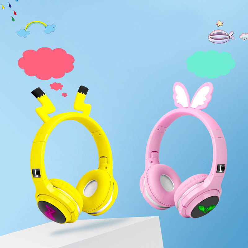 Creative earphones around cute pet Lightning series wireless headphones cute wireless gaming headset