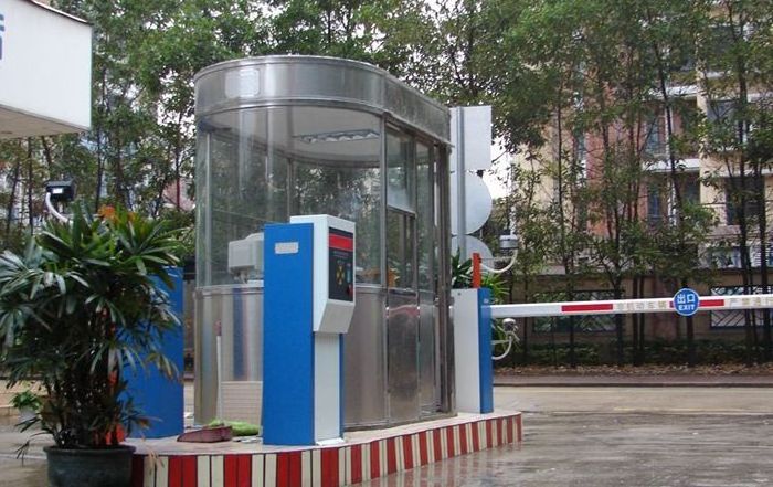 Motorcycle and car 2 in 1 ticket machine one in one out RFID parking ticket machine system