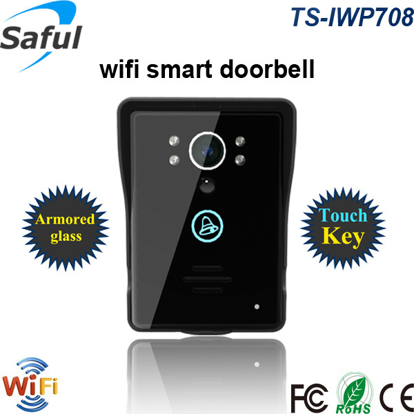 Wireless doorbell ip door entry intercom smart phone video door phone with unlocking