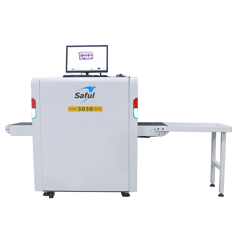 50cmX30cm Tunnel Ai Camera Smart X-ray Screening Luggage Scanner Machine For Anti Terrorists Detecting Drug And Explosive Powder