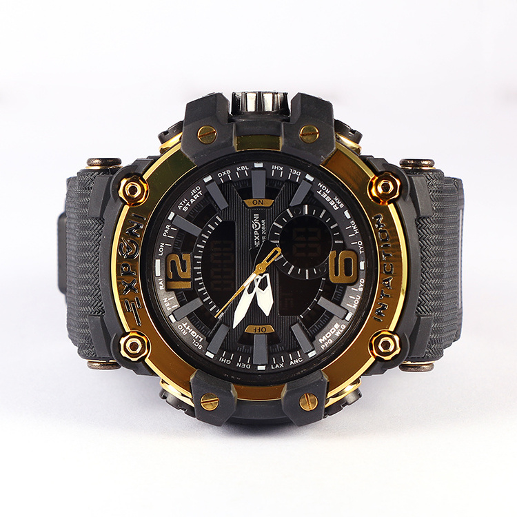 New best-selling men's style watches, digital watches, leisure and outdoor sports waterproof watches wholesale