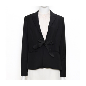 Wholesale Selling High Quality Solid Color V-neck Single Buckle Blazer Suit Formal Suit Women's Suits & Tuxedo