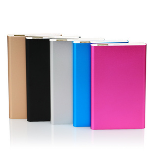 Power Bank Custom Logo Ultra Thin Portable Power Bank 4000mah Battery Charger For Gift Smart Phone Power Bank