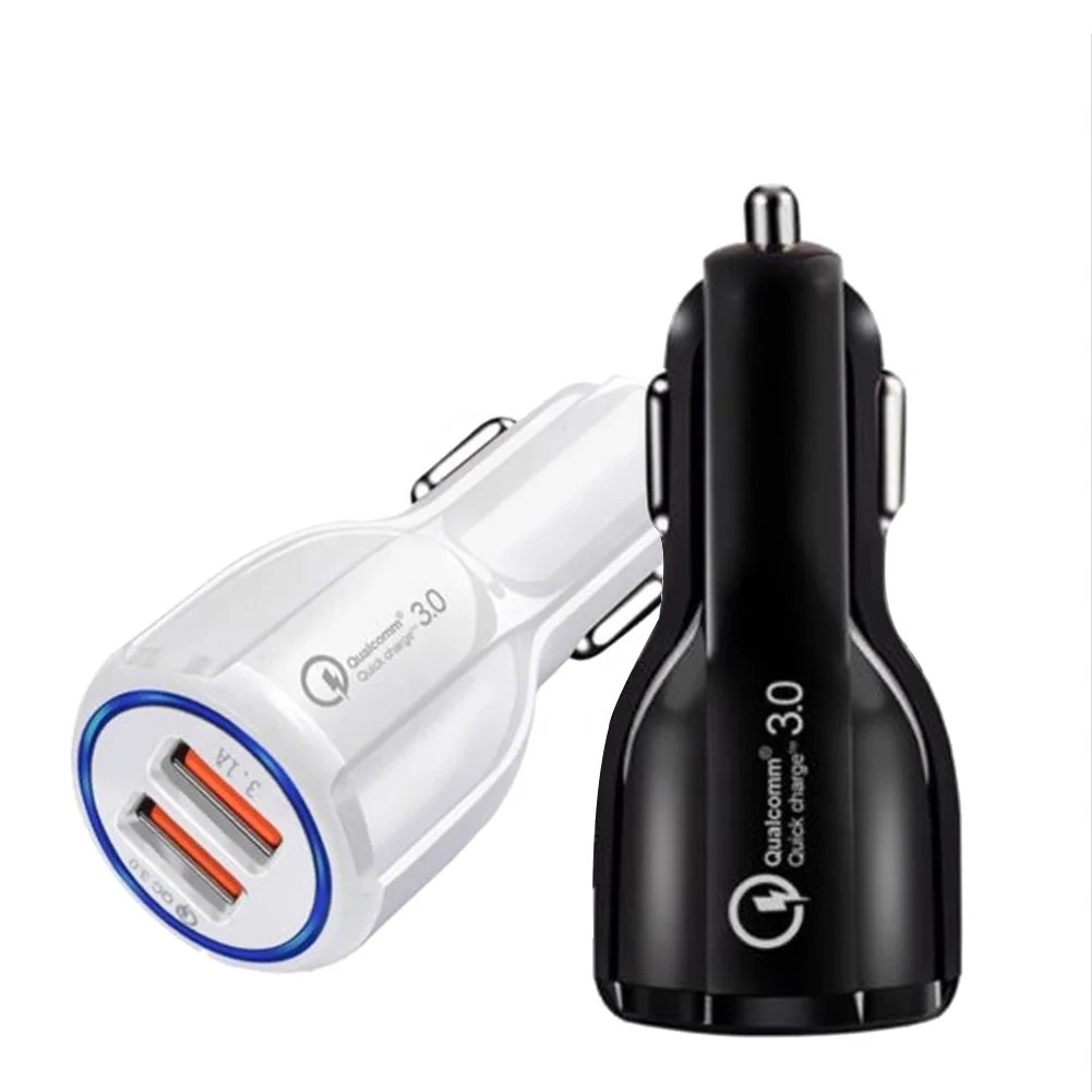 Wholesale Portable QC3.0 Fast Charge Dual Usb Fast Charging Micro Usb Car Wireless Charger