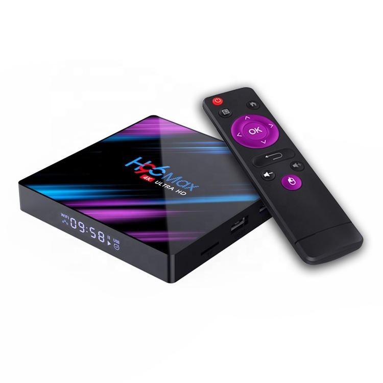 H96MAX  4K HD RK3318 TV  4G 64GB Smart TV Box 2.4&5.0G WiFi  Box Google Play android tv box