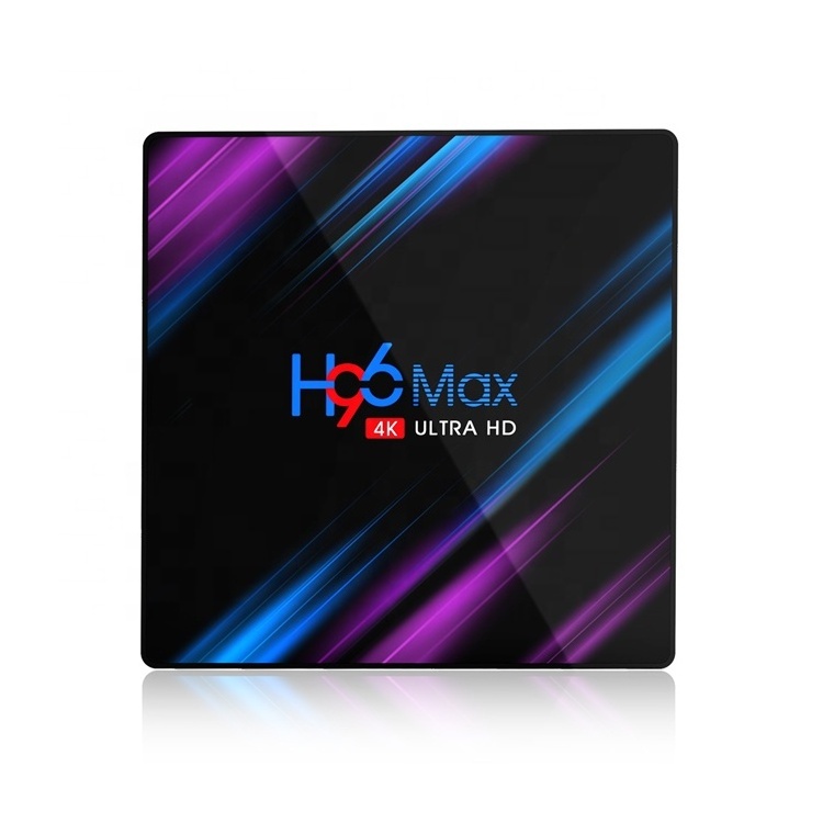 H96MAX  4K HD RK3318 TV  4G 64GB Smart TV Box 2.4&5.0G WiFi  Box Google Play android tv box