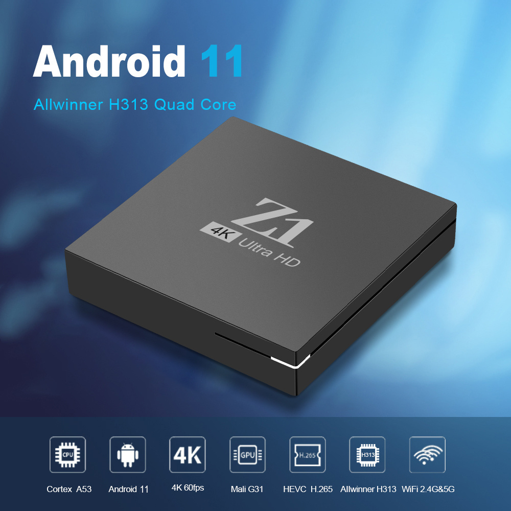 High Quality Android TV Box 4K IPTV Set Top Box with 2.4G/5G Dual WiFi iptv subscription 4k Android TV Box