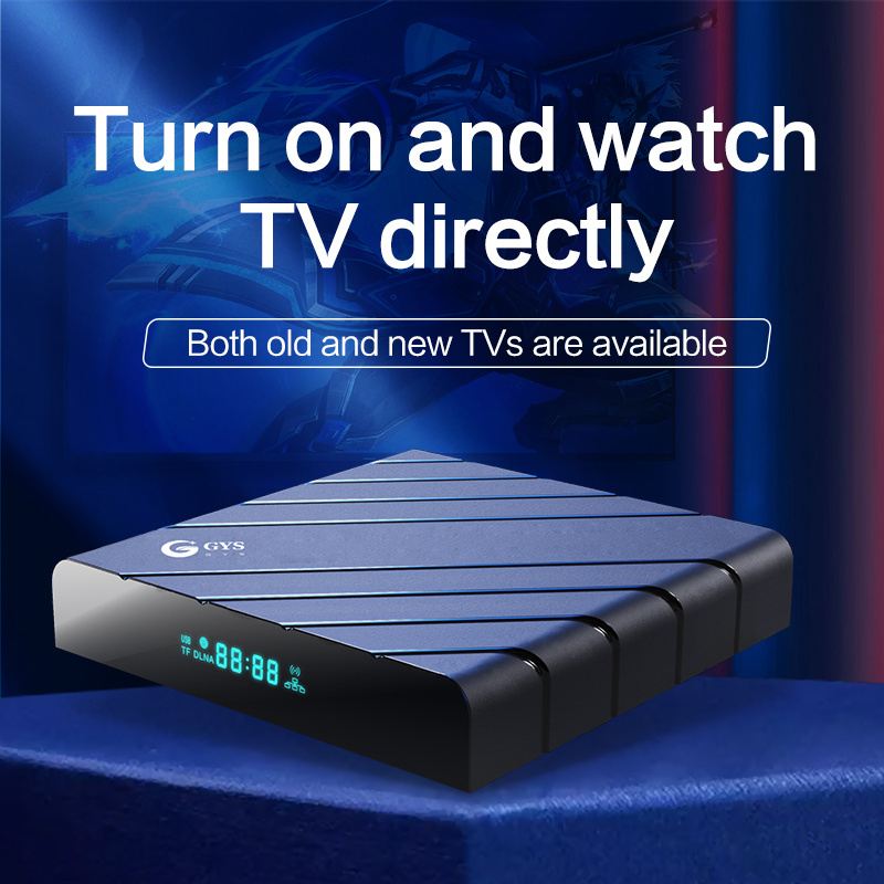 GYS A1 New Arrival ATV Android 9.0 S905X3 RAM 2G+16G 4KDual Wifi Support  Widevine L1 Android Tv BOX