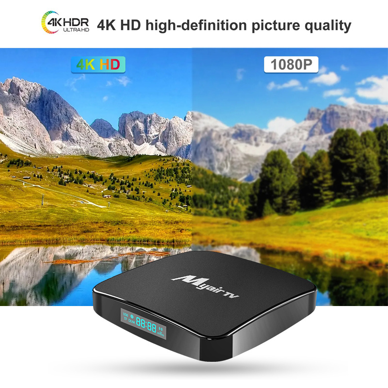 Global Version Android 11 ATV OS Portable TV Dongle 2GB 16GB 2 4 5 8G Xtream CodesIP TV Box