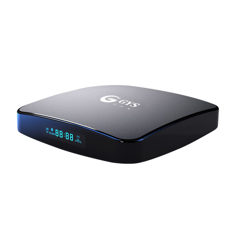 GYS A1 S905X3 Set Top Box High Quality KD Player Android 9.0 4k Tv Box 4G 32G 4G 64G Customized Brand dual wifi TV Android Box