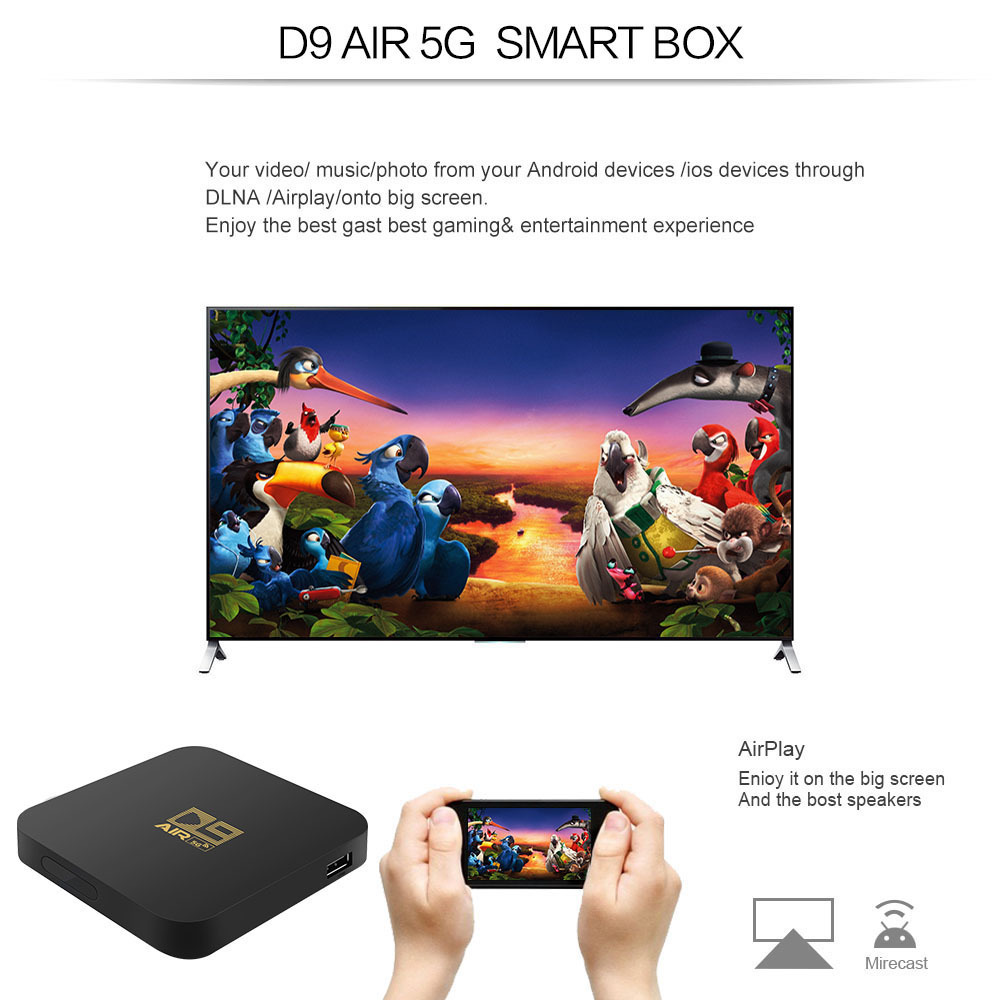 GYS D9 S905W Cheap Price  Max OTT Set Top Media Player TV Box