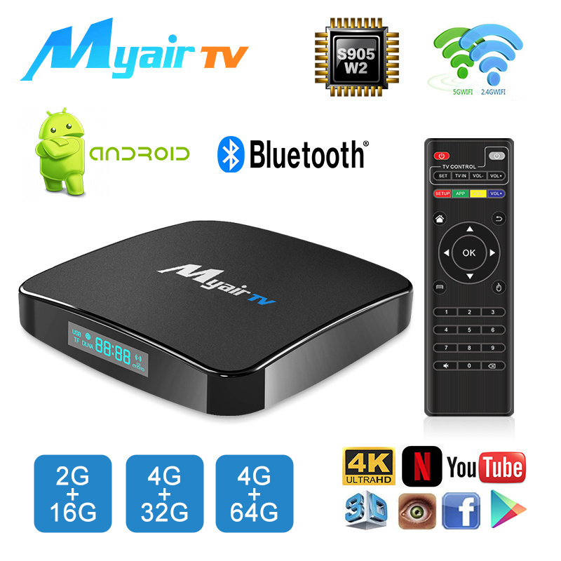 Free OEM Design Stock Available S905W2 X3 2G 16G Dual WIFI Smart TV M3U IPTV 4k Android TV Box