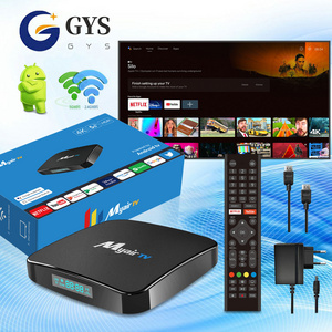 Customize Android TV Box s905x3 4k Quad Core Mag Box Iptv 4k Vip 4k Iptv Control Panel for Reseller Android 11 Uhd Ott Iptv 4k