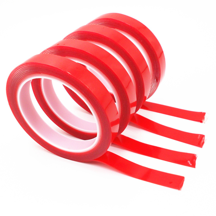 Transparent Tape Double Acrylic Colorless Adhesive Double-Sided Red Sided Mounting Clear Heavy Duty