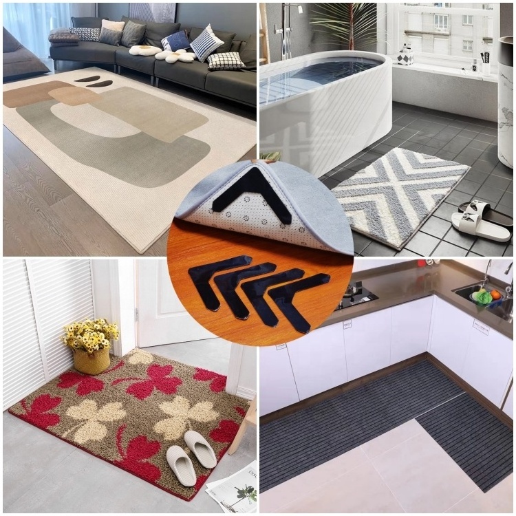 SNM Custom Anti Slip Rug Underlay Carpet Gripper Tape Mat Strip Stopper Rug Pad For Tufting Frame