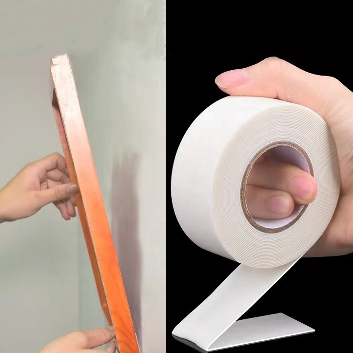 Removable Double Sided Adhesive Foam Mounting Sticky Tape for Walls, easy remove, not damage wall