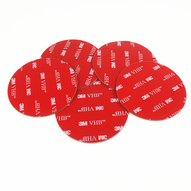 35mm Round Double Sided Super Strong Adhesive Tape For Metal and Plastic