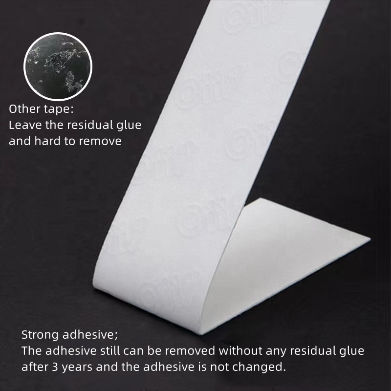 Removable Double Sided Adhesive Foam Mounting Sticky Tape for Walls, easy remove, not damage wall