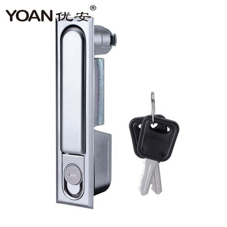 black zinc electrical door panel double door cabinet lock for metal cabinet lock