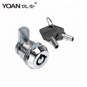 Round tubular Key Security mini Cam Lock 10mm