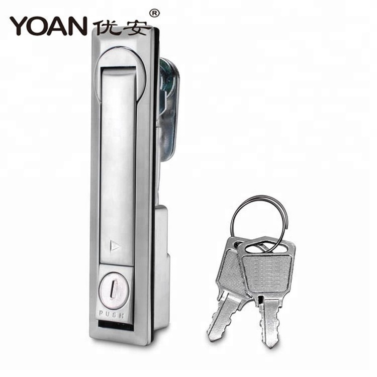 black or chrome plating zinc rv cabinet lock