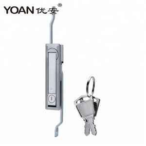 black or chrome plating zinc rv cabinet lock