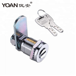 high security brass dimple key cylinder cam lock for electrical cabinet letter cash box machine door with keyed alike and differ