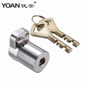 Zinc body brass cylinder disc high security cabinet hardware metal box mailbox door cam lock with grand master key system