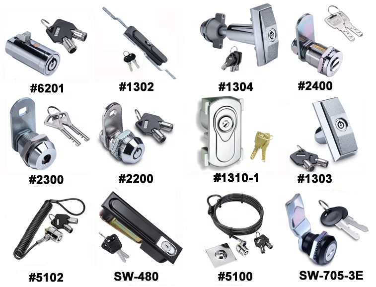 MINI 9mm Plug Lock Game Machine Cam Lock Quarter Turn Latch