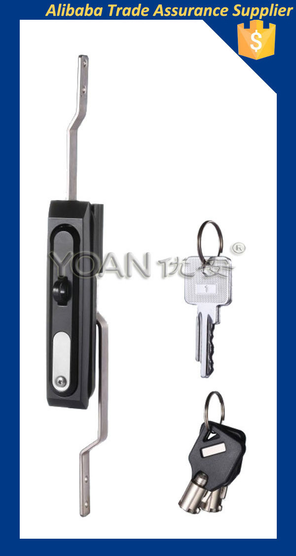 IP65 Hot sale metal electrical cabinet public telephones multi-point system rod control lock with tubular keys