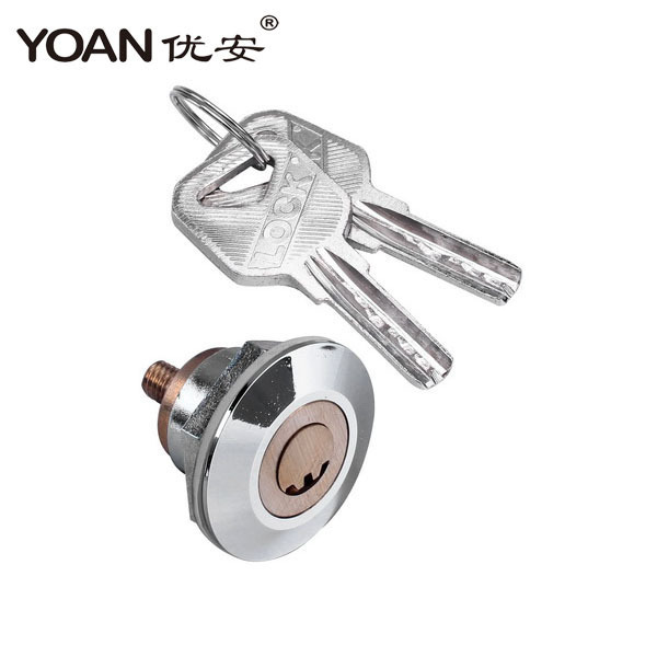 High quality Die-casting Chrome plating Cabinet cam lock of YOAN