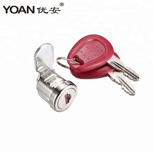 Security cabinet door lock cylinder brass locker lock for strongbox mailbox lock