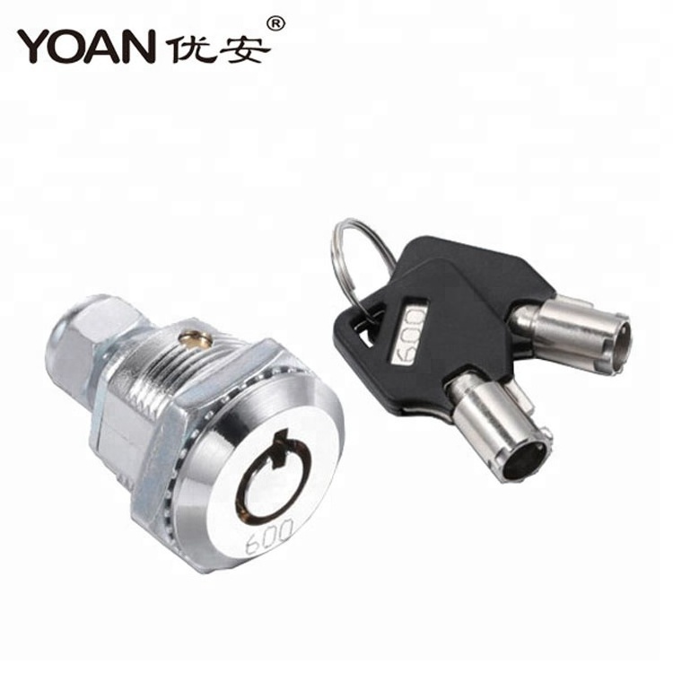 16mm tubular cam lock atm master key cabinet lock