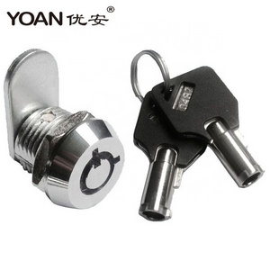 High security 10mm mini cam lock  advertising machine lock