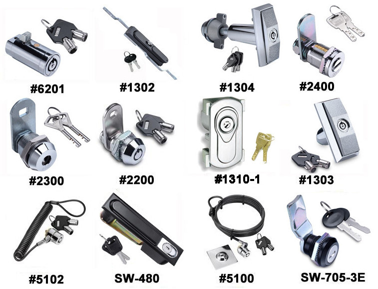 the latest technology rod control lock with swing handle for electrical and telecommunication cabinet box