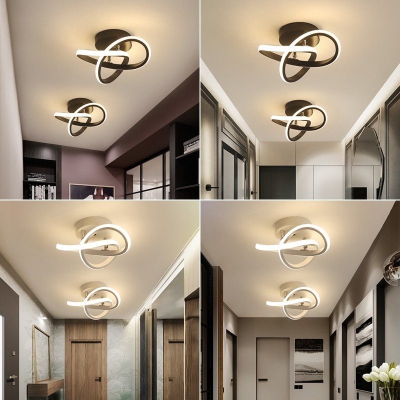 Nordic Style Kids Room Hallway 12W Recessed Lights LED Modern Ceiling Lamp