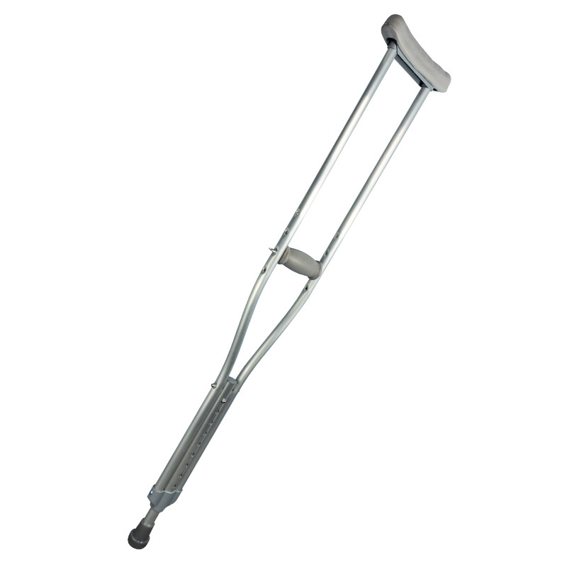 Axillary folding crutch with rubber crutch tips hands free Underarm Medical Device Walking stick Cane Underarm Crutches