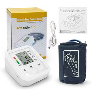 Household  telehealth automatic digital tensiometer medical blood pressure monitor electronic arm type sphygmomanometer