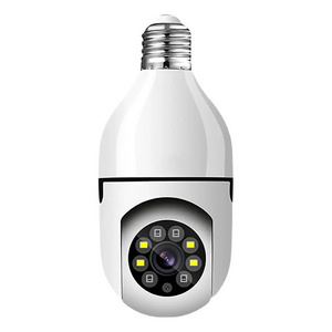 Smart home light bulb lamp wifi 2MP camera 360 Degree pnaoramic wireless IR Security VR CCTV Camera