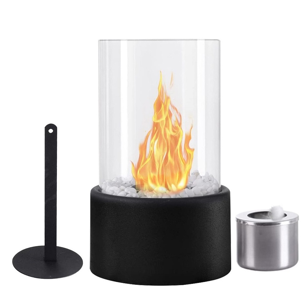 Flame Tabletop fire Pit Bio Ethanol Fireplace