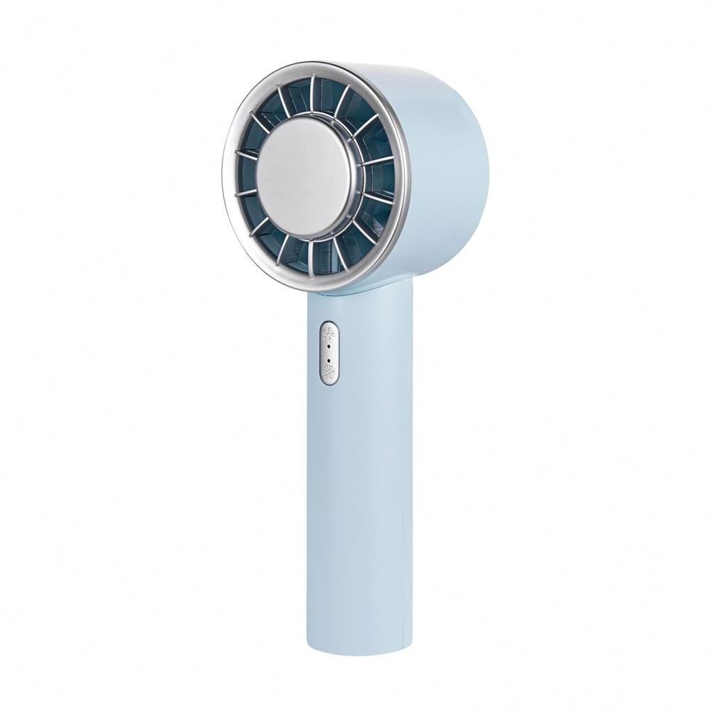 factory wholesales Semiconductor Cooling Small Fan Refrigeration Mini Fan Ice Compress Rechargeable Portable Handheld Fan