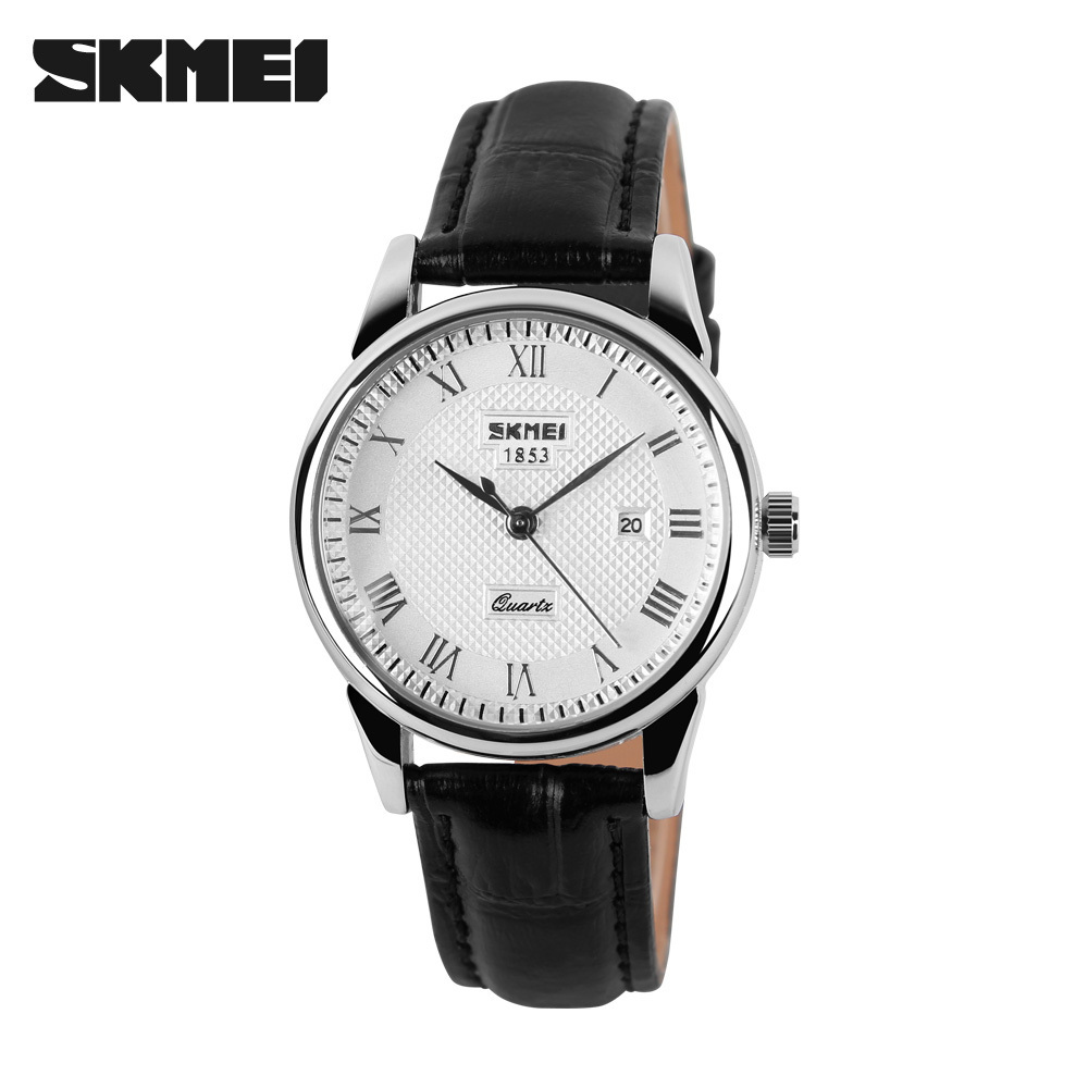 Couple Watches Brand SKMEI 9058 Classic Quartz Wrist Watch Men Women